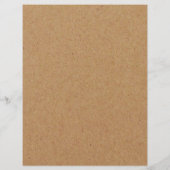 クラフト紙, ホッケーキャンプ広告フライヤー チラシ (裏面)