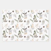 クラフト紙 |格言 |クリスマス ラッピングペーパーシート (正面3)