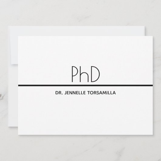 クラフト紙PhD度写真発表 案内状 (裏面)