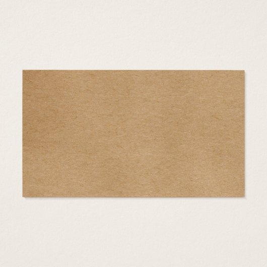 クラフト素朴ありがとうショッピングカード (裏面)