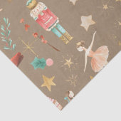 クラフト素朴すべてくるみ割りクリスマス 薄葉紙 (詳細)