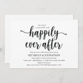 クラフト素朴のリハ結婚ーサルディナー招待状2 招待状 (正面/裏面)