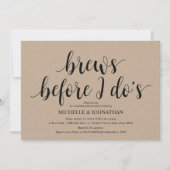 クラフト素朴のリハ結婚ーサルディナー招待状 招待状 (正面)