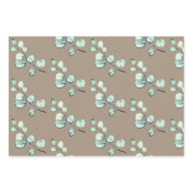 クラフト素朴シルバーグリーンユーカリプトゥススプリグ