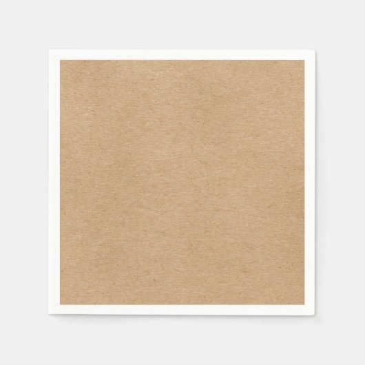 クラフト素朴シンプルボホスタイリッシュー スタンダードカクテルナプキン (正面)