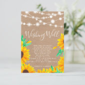 クラフト素朴ストリングは陽花を願う元気に点灯 エンクロージャーカード (スタンド正面)