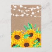 クラフト素朴ストリングは陽花を願う元気に点灯 エンクロージャーカード (裏面)