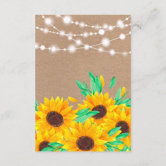 クラフト素朴ストリングは陽花を願う元気に点灯 エンクロージャーカード (裏面)