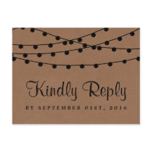 クラフト素朴ストリングライツ結婚コレクション