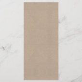 クラフト素朴ストリングライツ結婚コレクション メニュー (裏面)