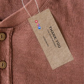 クラフト素朴ソーシャルメディアのアイコン服のつるラベル