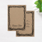 クラフト素朴トーンつる植物ジュエリーイヤリングディスプレイ (デスク)