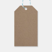 クラフト素朴ドライドフローラありがとう ギフトタグ (裏面)