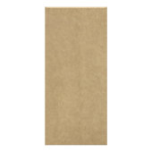 クラフト素朴フローラリース結婚のメニュー ラックカード (裏面)