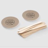 クラフト素朴ロゴ |プロモーションモダン企業の ハンドファン (組立なし)