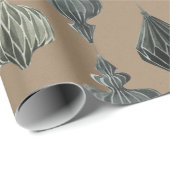 クラフト素朴ヴィンテージスカンジナビア紙オーナメント ラッピングペーパー (ロールコーナー)