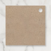 クラフト素朴宗教十字架パーティー フェイバータグ (裏面)