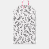 クラフト素朴感謝祭ギフトラベル ギフトタグ (裏面)