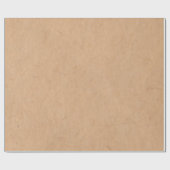 クラフト素朴紙背景スタイルラップ紙 ラッピングペーパー (フラット)