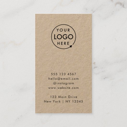 クラフト素朴 |ありがとうございますビジネスロモダンゴ 割引カード (裏面)