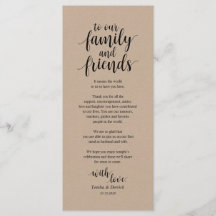 クラフト素朴、ブラックプレイス設定サンキューカード