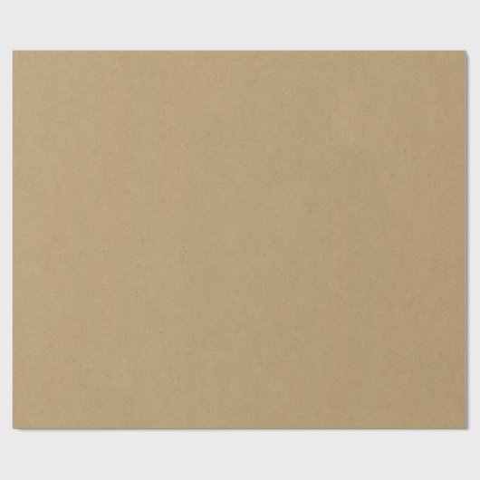 クラフト色 ラッピングペーパー (フラット)