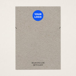 クラフト追加ロゴネックレスブレスレット表示カード