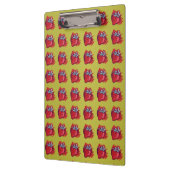 クラフト金ゴールドのイチゴ クリップボード (左)