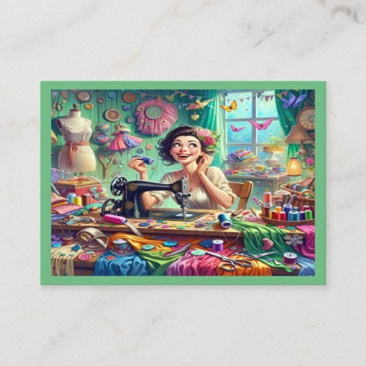 クラフト魅力的シリーズ 名刺 (正面)