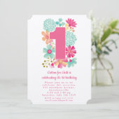 クラフト1周年記念誕生日会社パーティー 招待状 (スタンド正面)