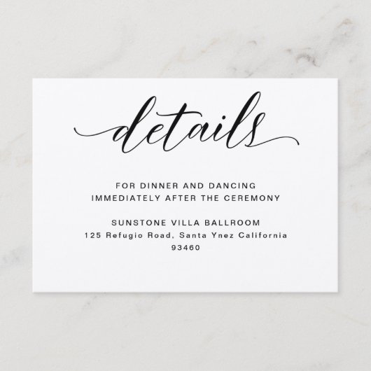 クラフト、の素朴詳細エンクロージャカード エンクロージャーカード (正面)