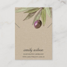 クラフト·オ素朴リーブ動物のネックレス·ブレスレット·ディスプレイ