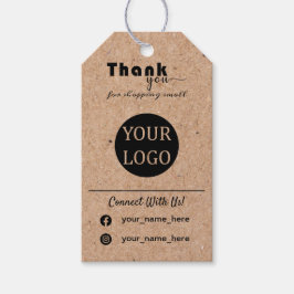 クラフト カスタム 印刷 ハングタグ, ギフトタグ