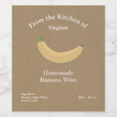 クラフト&バ素朴ナワインボトルラベルシール ワインラベル (シングルラベル)