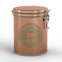 クラフト&パンプキ素朴ンスパイスラベルステッカー