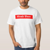 クラフト～ビール2 Tシャツ (正面)