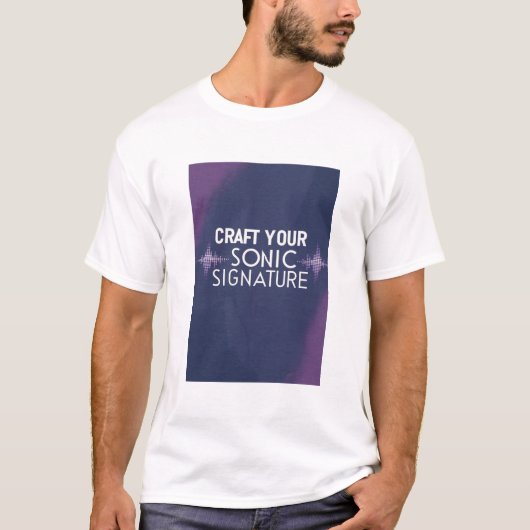 クラフト・ユア・ソニック・シグネチャー オプション2 Tシャツ (正面)