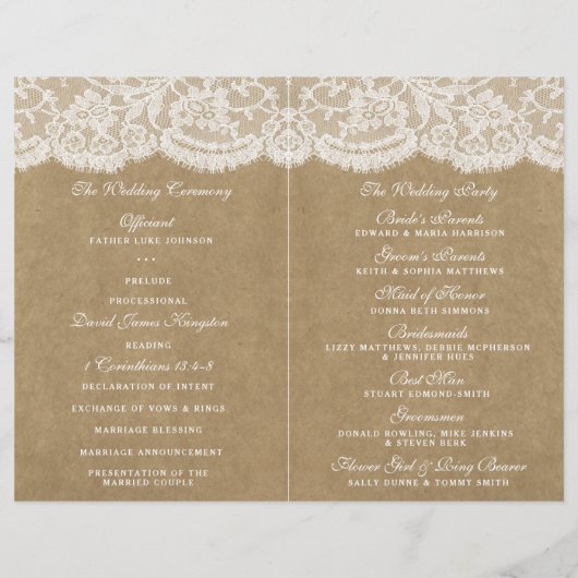 クラフト&レースのコレクシ結婚ョンプログラム (裏面)