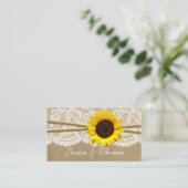 クラフト、レース&ひまわりコレクションのウェブサイト エンクロージャーカード (スタンド正面)