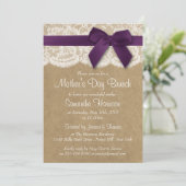 クラフト、レース&パープルボウマザーズデイブランチ 招待状 (スタンド正面)