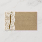 クラフト、レース&ホースシューコレクションのウェブサイト エンクロージャーカード (裏面)