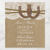 クラフト、レース&ホースシューコレクション ワインラベル (シングルラベル)