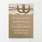 クラフト、レース&ホースシューコレクション 三つ折りプログラム (カバー)