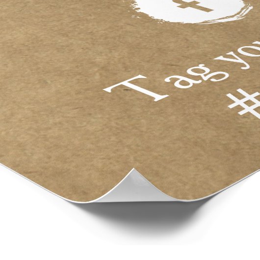 クラフト、レース&ホースシューズ結婚コレクション ポスター (角)