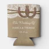 クラフト、レース&ホースシューズ結婚コレクション 缶クーラー (裏面)