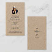 クラフト | 写真またはロゴの追加 | 名刺 (正面/裏面)