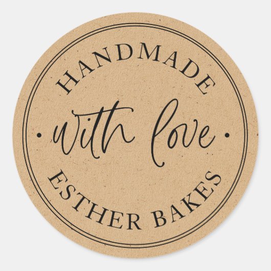 クラフト 愛を込めて ラウンドシール (正面)