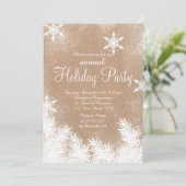 クラフフェイクトの雪の冬の休企業の日 招待状 (スタンド正面)