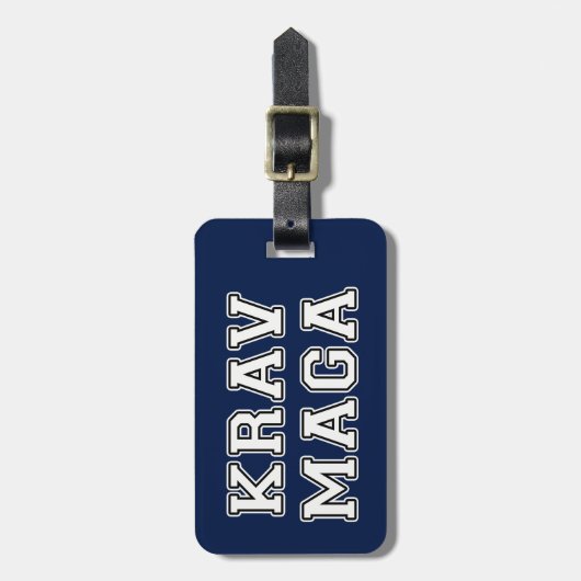 クラフマガ ラゲッジタグ (正面縦)