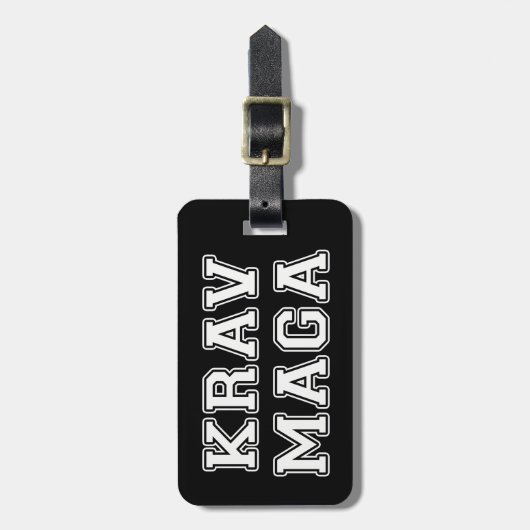 クラフマガ ラゲッジタグ (正面縦)